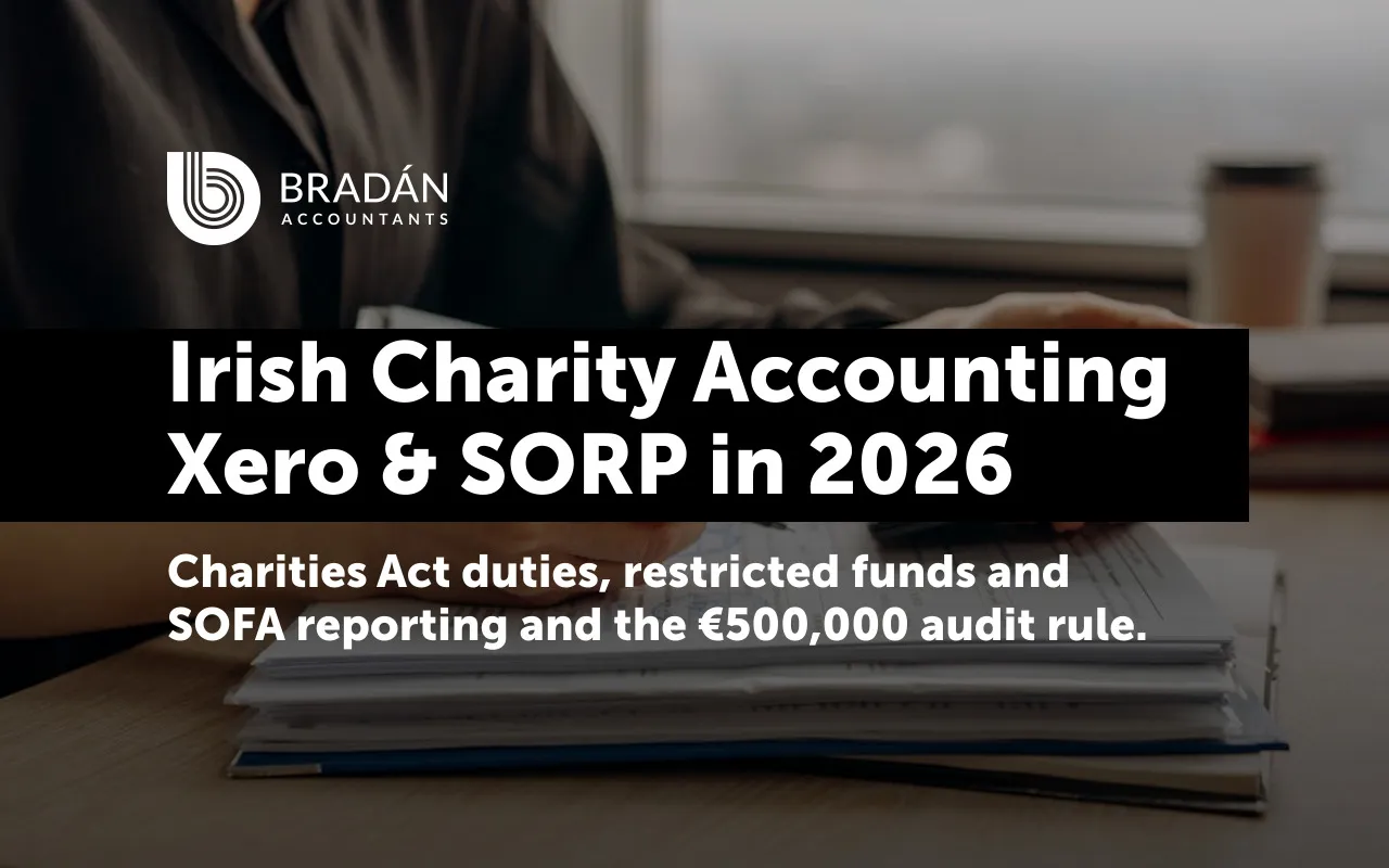 Irish charity accounting with Xero and SORP compliance in 2026