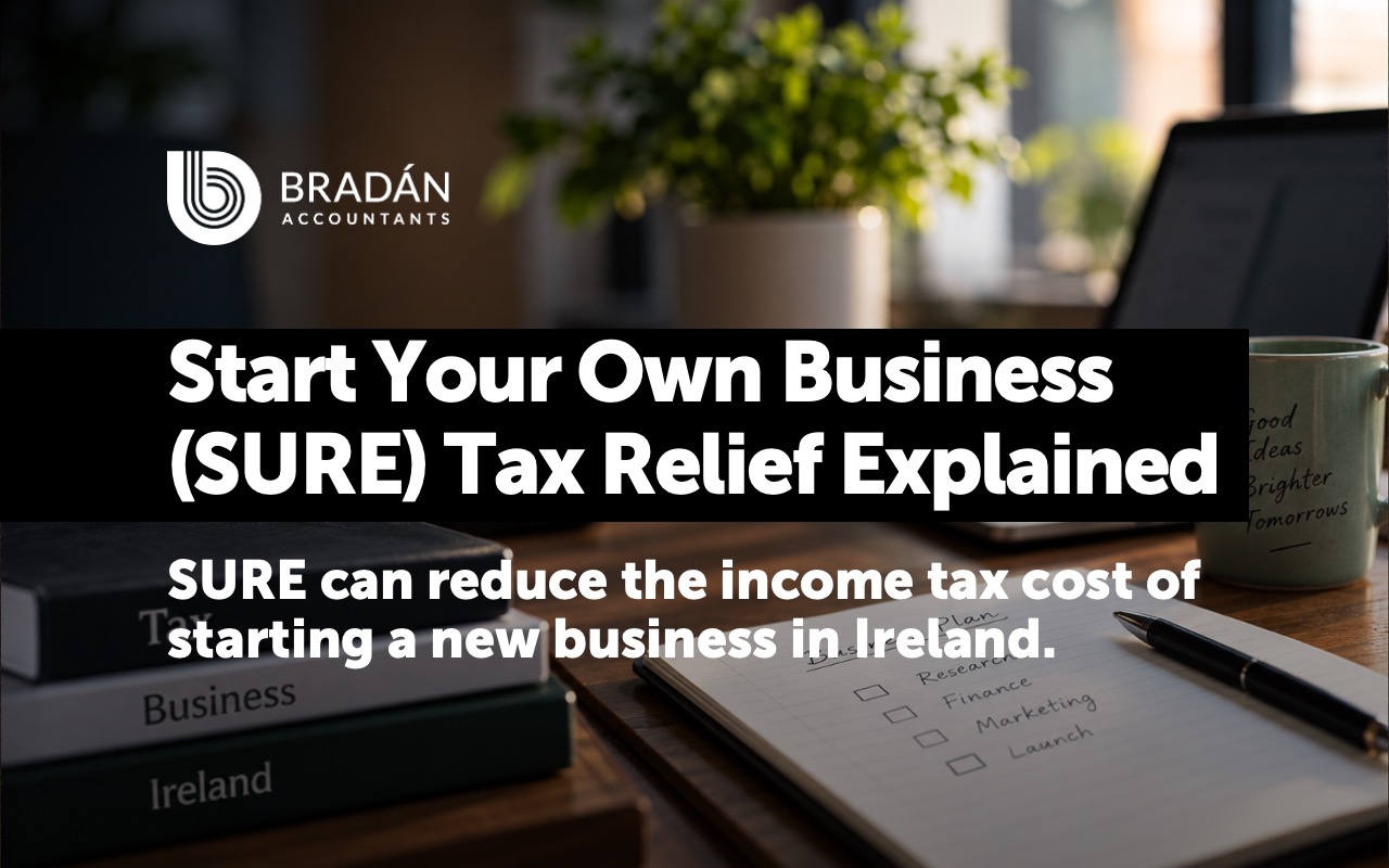 Start Your Own Business (SURE) tax relief in Ireland