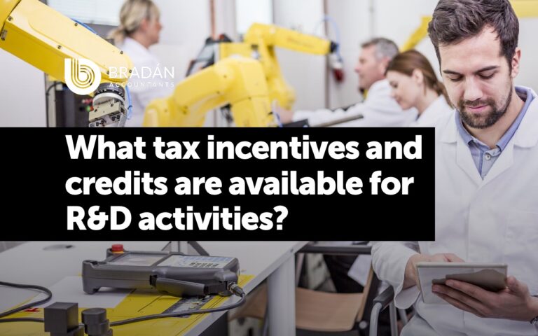 What tax incentives and credits are available for R&D activities?