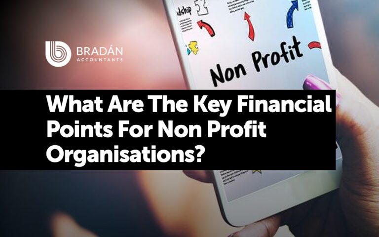 What are the key financial reporting points to remember for non-profit organisations?